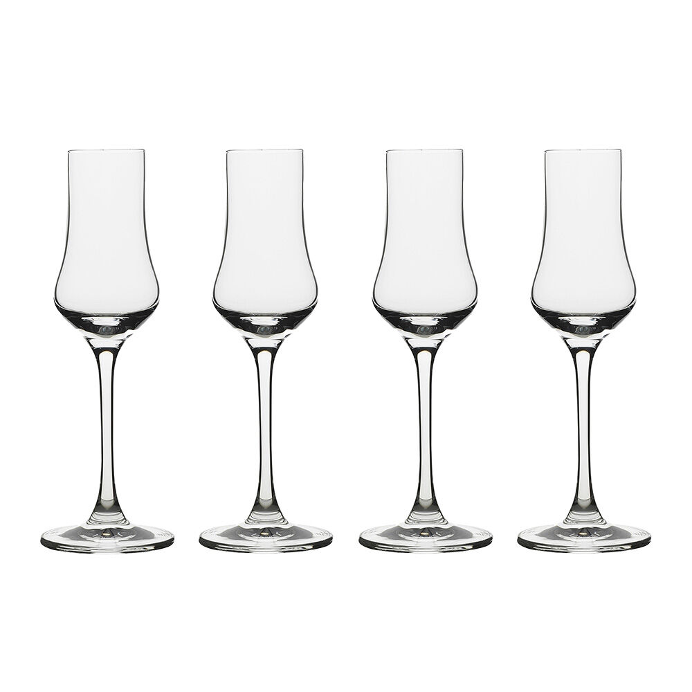 Ecology Crystalline Glass Classic Grappa Drinking Glasses 480ml/18.5cm (4 Pieces)