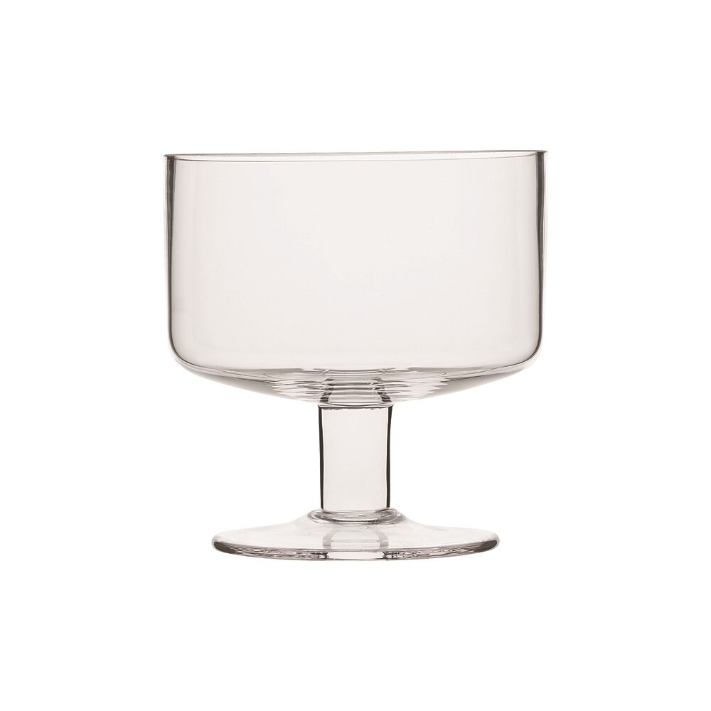 Ecology Classic Timeless Soda Lime Glass Dessert Bowls 10cm Clear (4 Pieces) — image 2