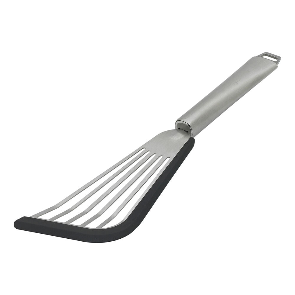 Ecology Provisions Silicone Edge Long Slotted Turner 8.5x31.5cm Kitchen Utensil
