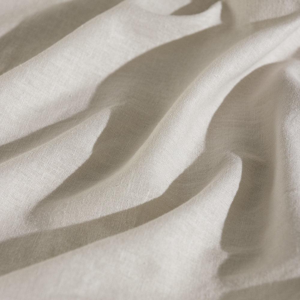 Ecology Dream Size King Soft Flat Bed Sheet Stone Grey Home Bedding/Linen