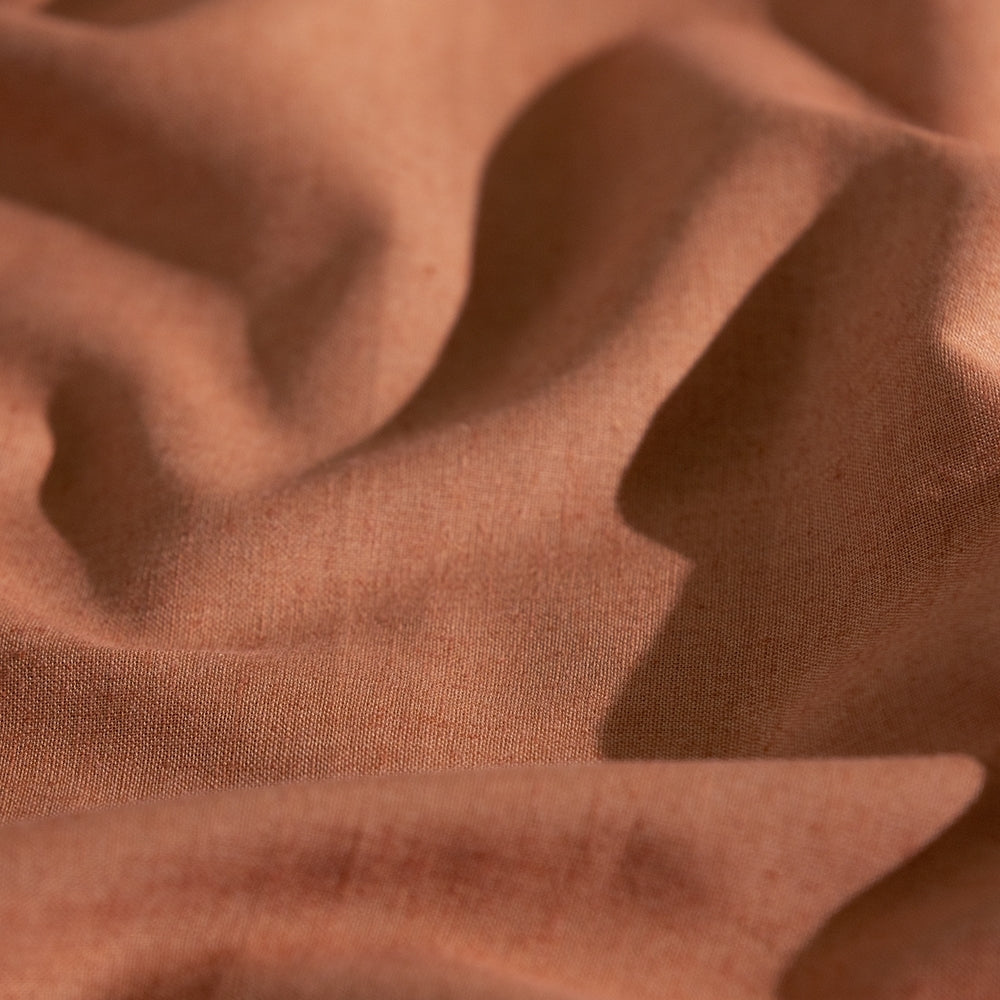 Ecology Dream Size King Soft Fitted Bed Sheet Clay Brown Home Bedding/Linen
