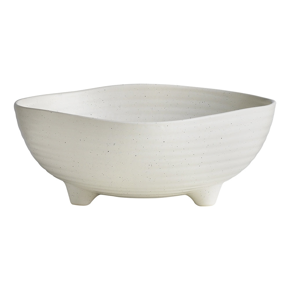 Ecology Ottawa Calico Legs 25x11cm Serving Soup/Salad Stoneware Bowl Dish White