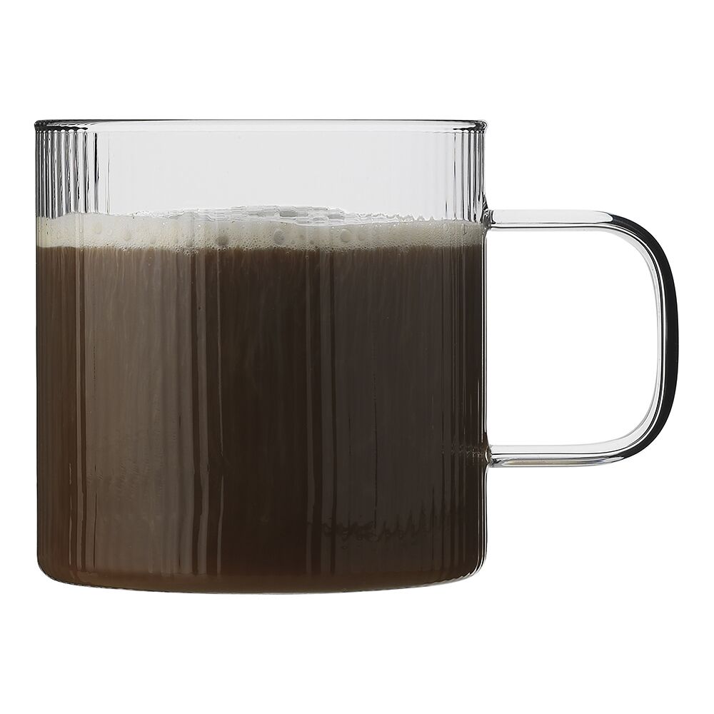 Ecology 440ml Infuse Classic Home/Office Glass Tea/Coffee Cups 12x9cm (2 Pieces) — image 2