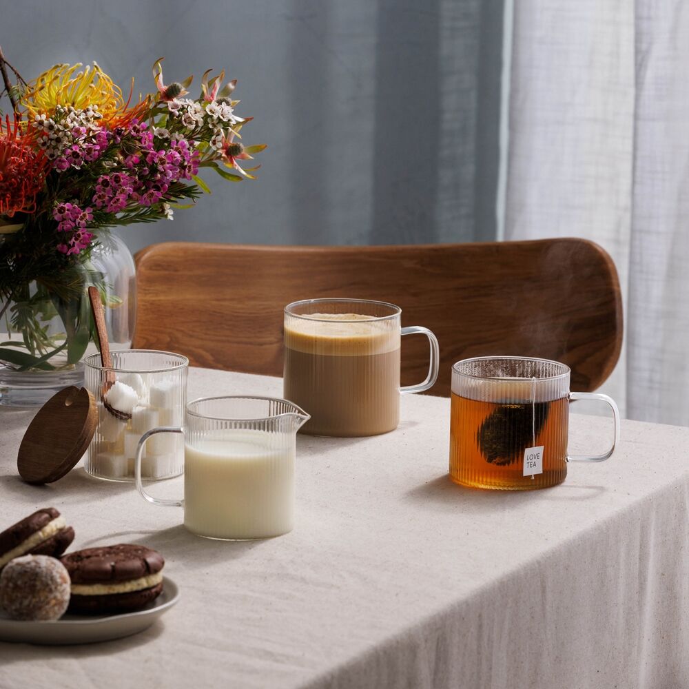 Ecology 440ml Infuse Classic Home/Office Glass Tea/Coffee Cups 12x9cm (2 Pieces) — image 4