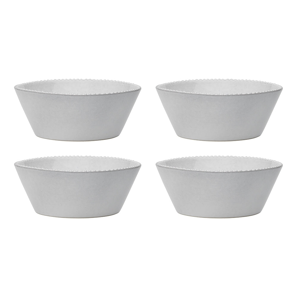 Ecology Tableware Home Stoneware w/Reactive Graze Solis Bowl 16cm Milk (4 Pieces)