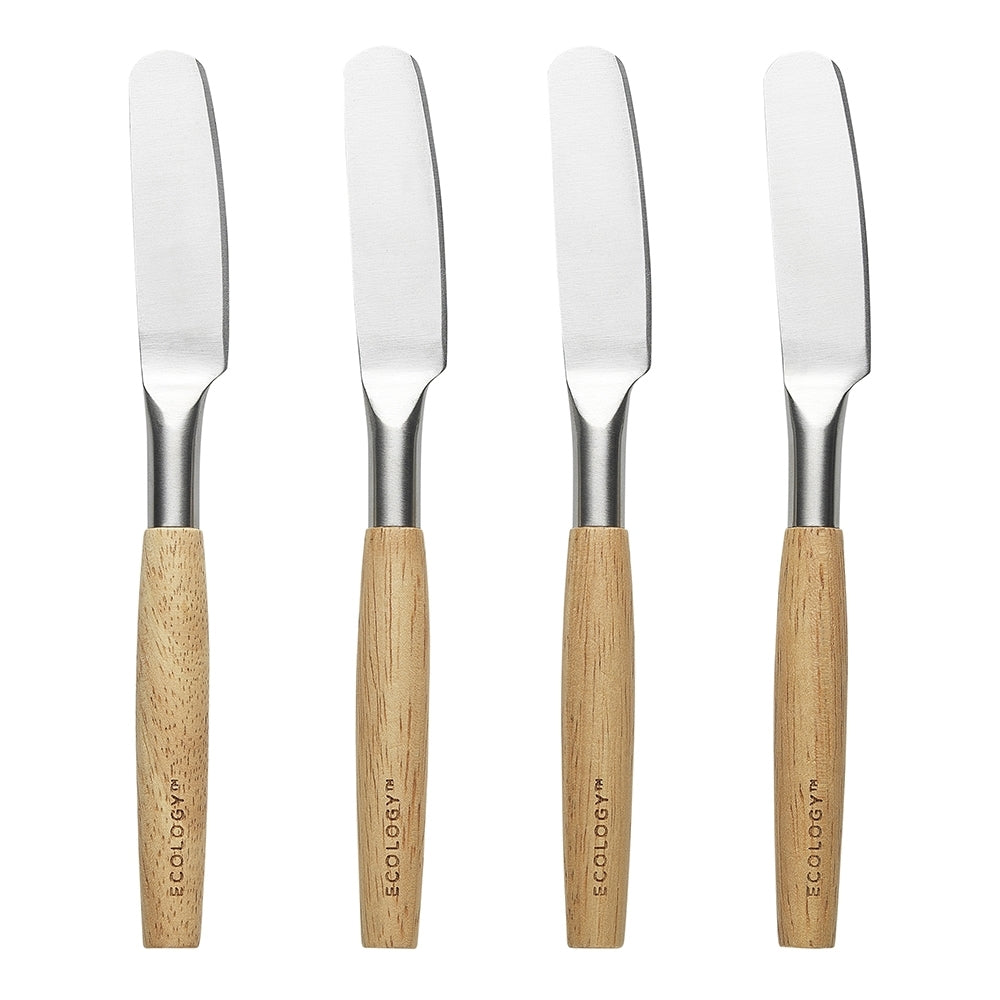 Ecology 16.5cm Alto Pate Knives Set Cutlery Cheese/Butter Spreader Spatula (4 Pieces)