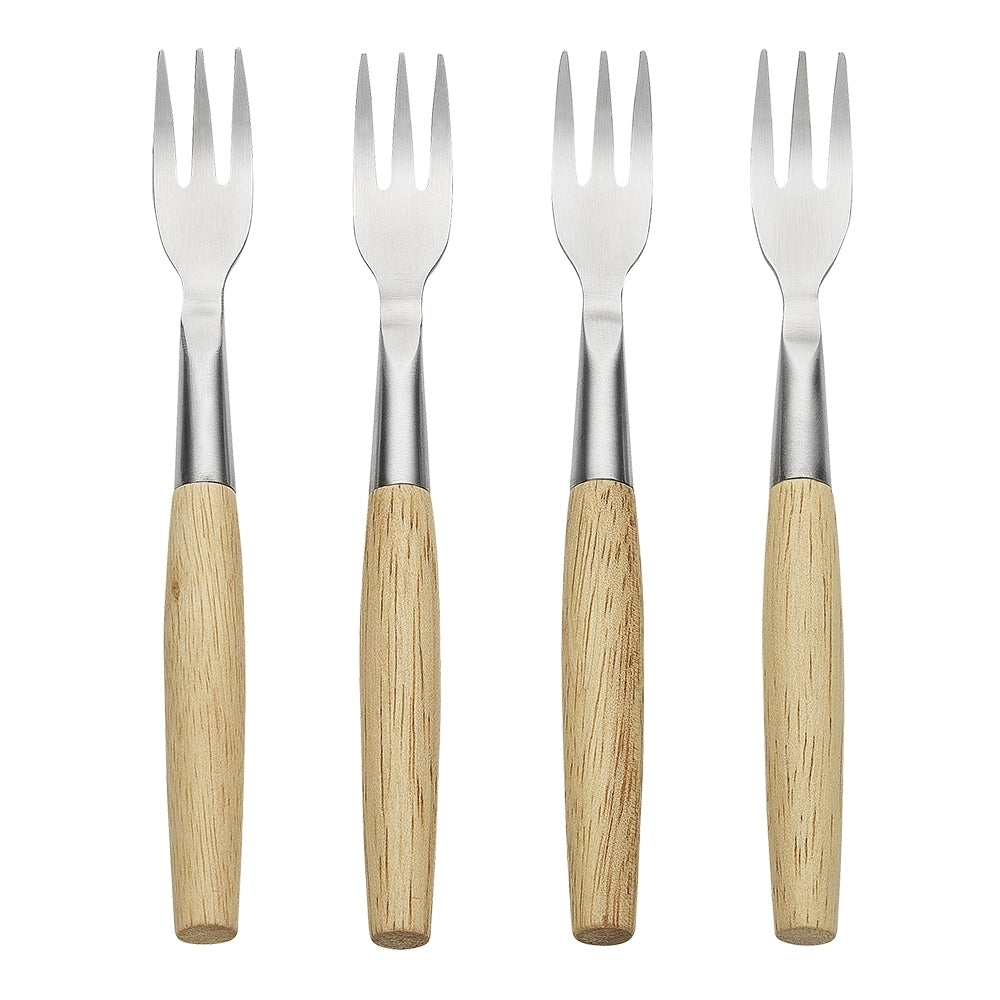 Ecology 16cm Alto Tapas Forks Set Cutlery Tableware Kitchen Serving Utensil (4 Pieces)
