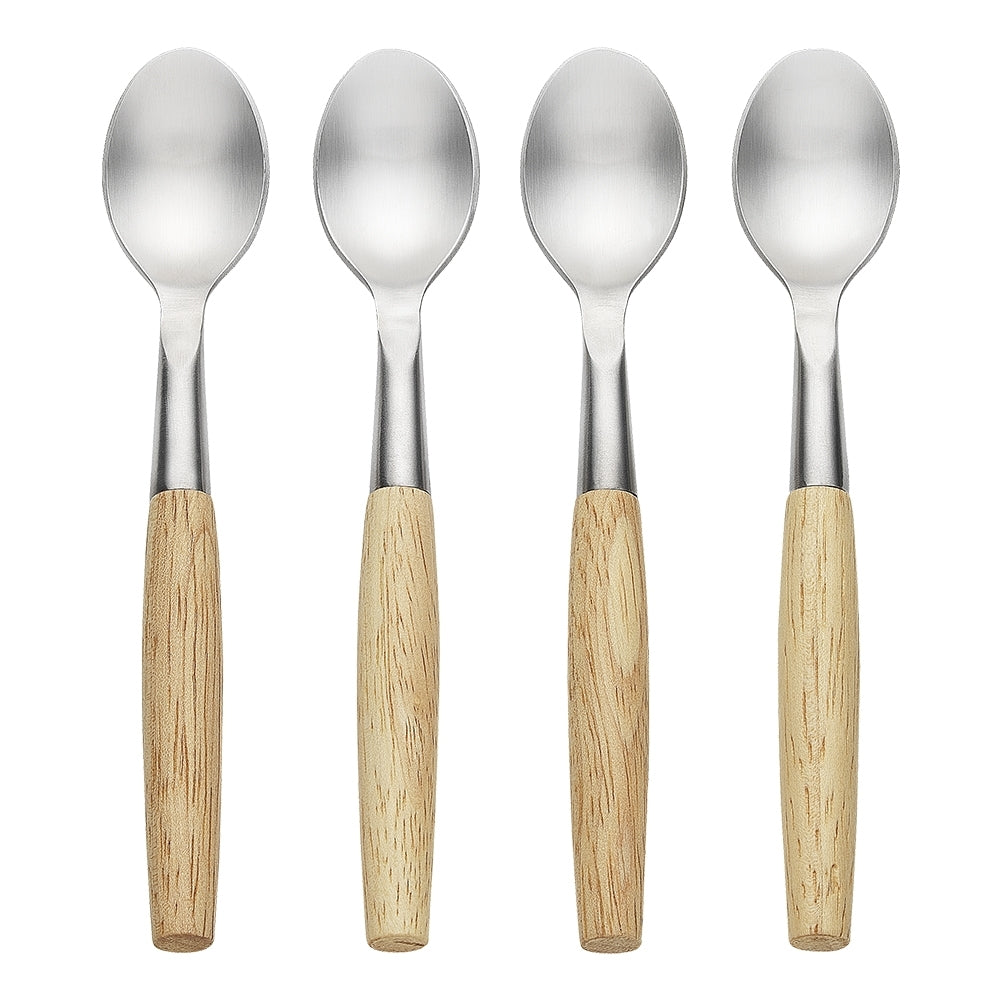 Ecology 16cm Alto Tapas Spoons Set Cutlery Tableware Kitchen Serving Utensil (4 Pieces)