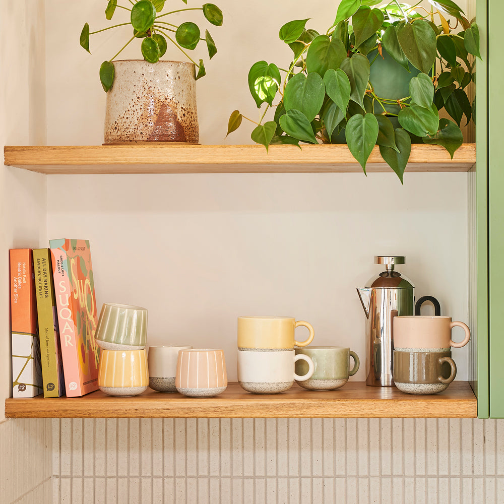 Ecology Stoneware Kitchenware Hull Drinking Mug Tea Cup 370ml/14cm Seagreen — image 2