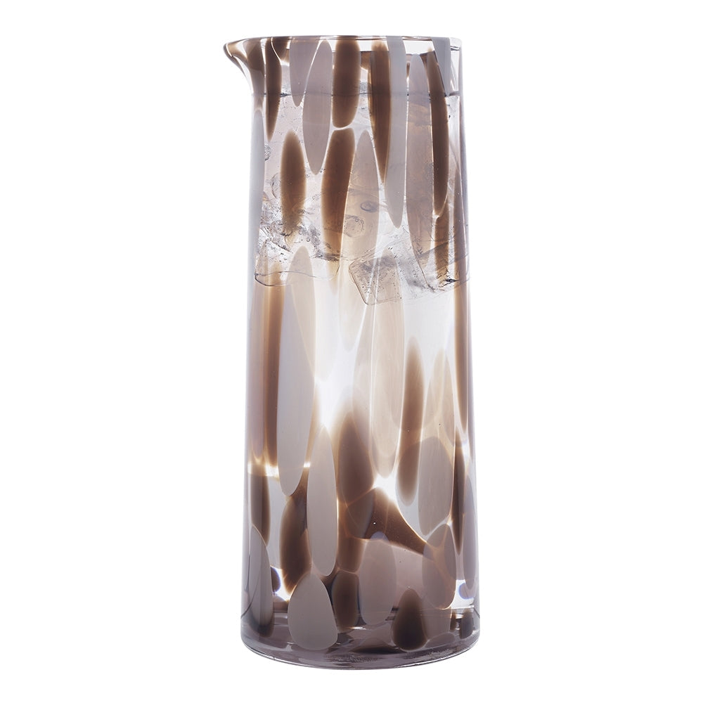Ecology Soda Lime Glass Camille Carafe Table Drinking Jug 1.3L/25.5cm Dusk — image 2