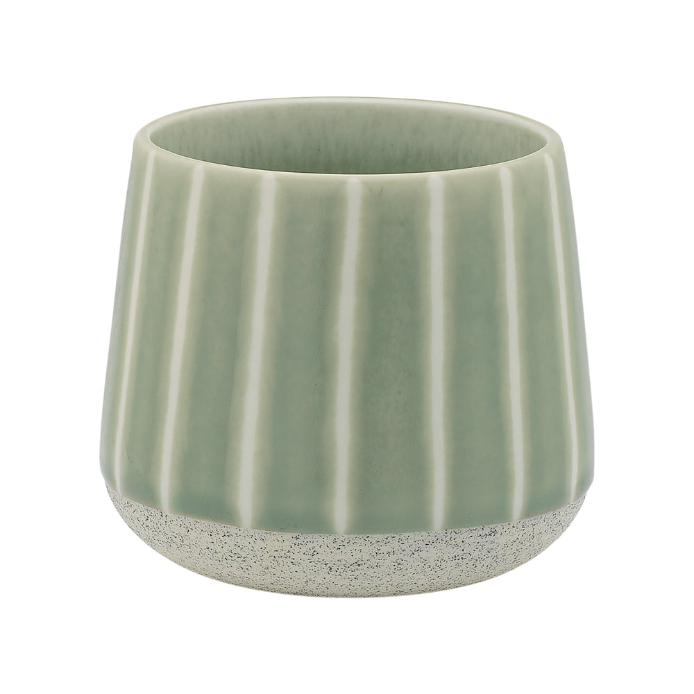 Ecology Stoneware Kitchenware Hull Cuddle Drinking Mug Cup 270ml/9cm Seagreen (6 Pack)