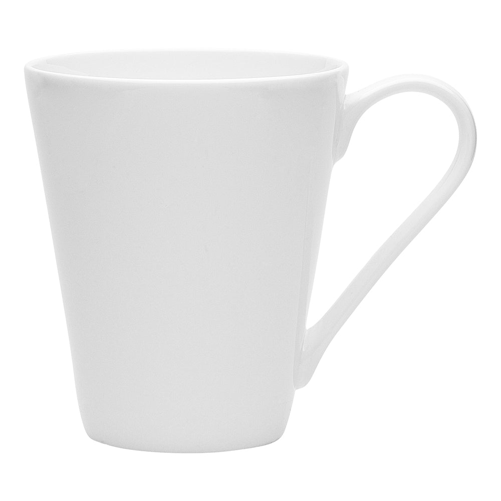 Ecology 300ml Canvas Conical Mug Coffee/Tea Tableware Kitchen Drinking Cup White