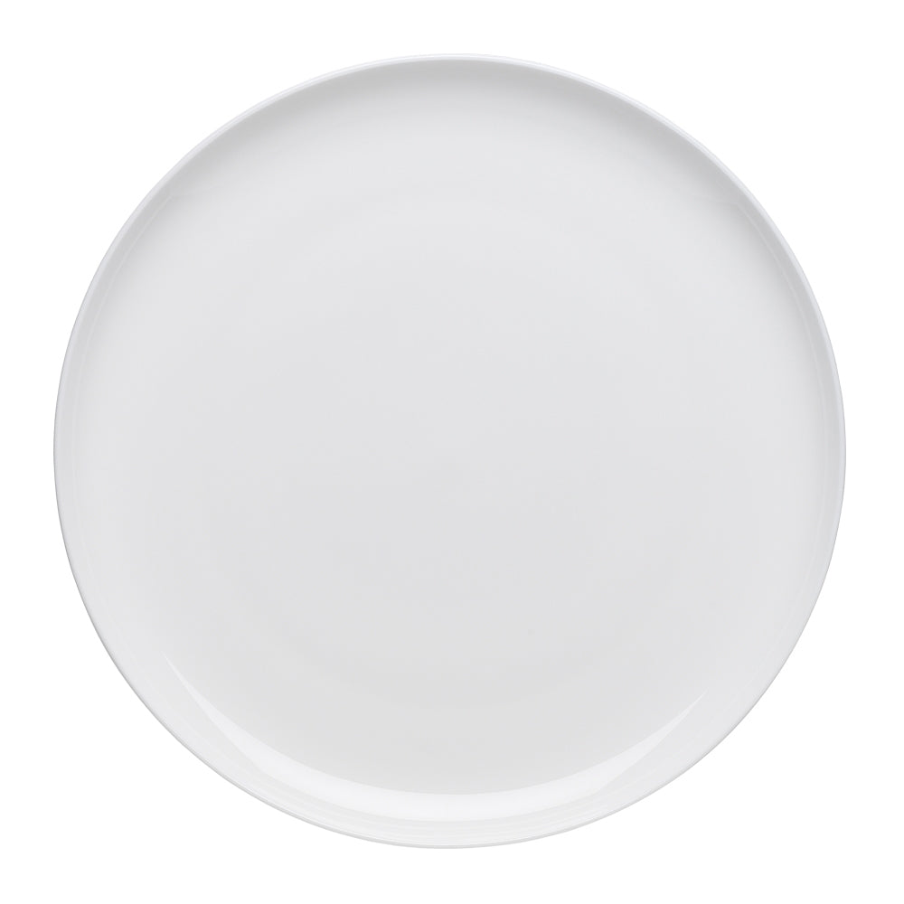 Ecology 27cm Canvas Dinner Plate Coupe Dinnerware Kitchen Food Platter White (6 Pack) — image 2