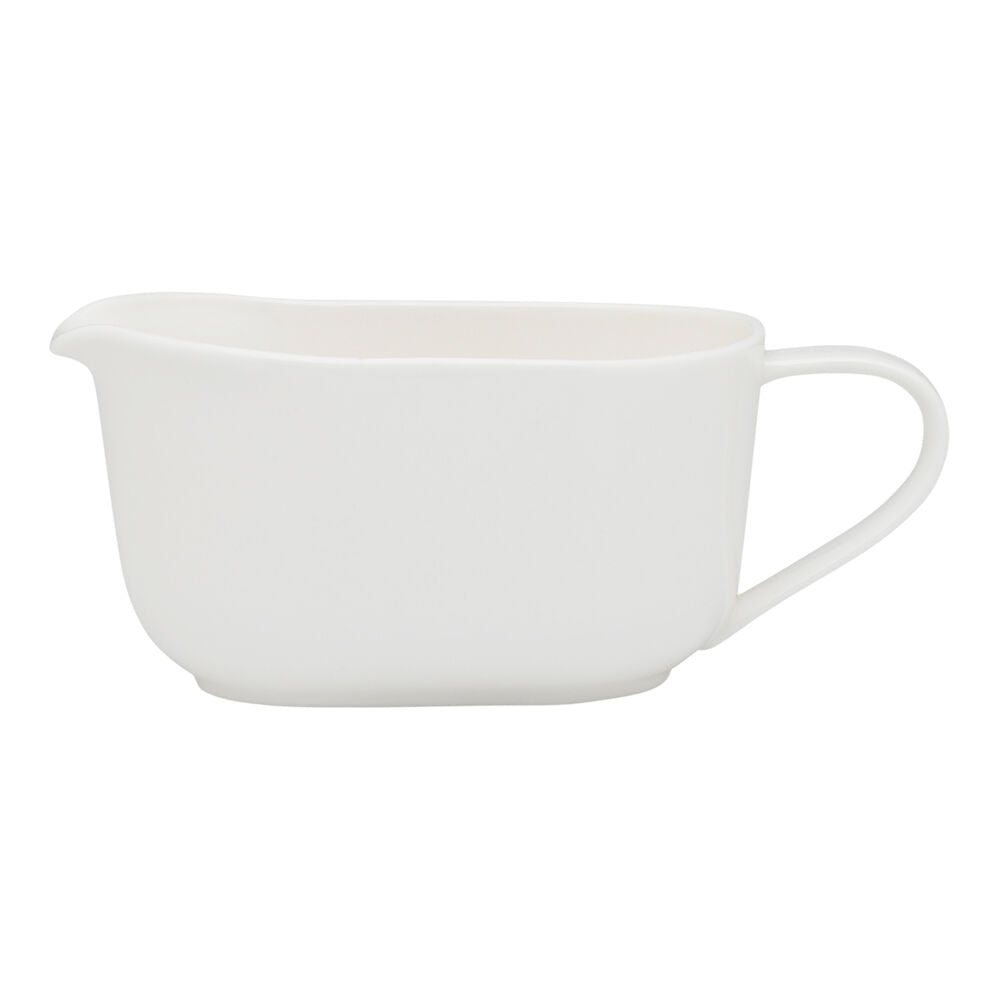 Ecology Fine Bone China Canvas Kitchen Serveware Jug/Pitcher 450ml - White (6 Pack) — image 2