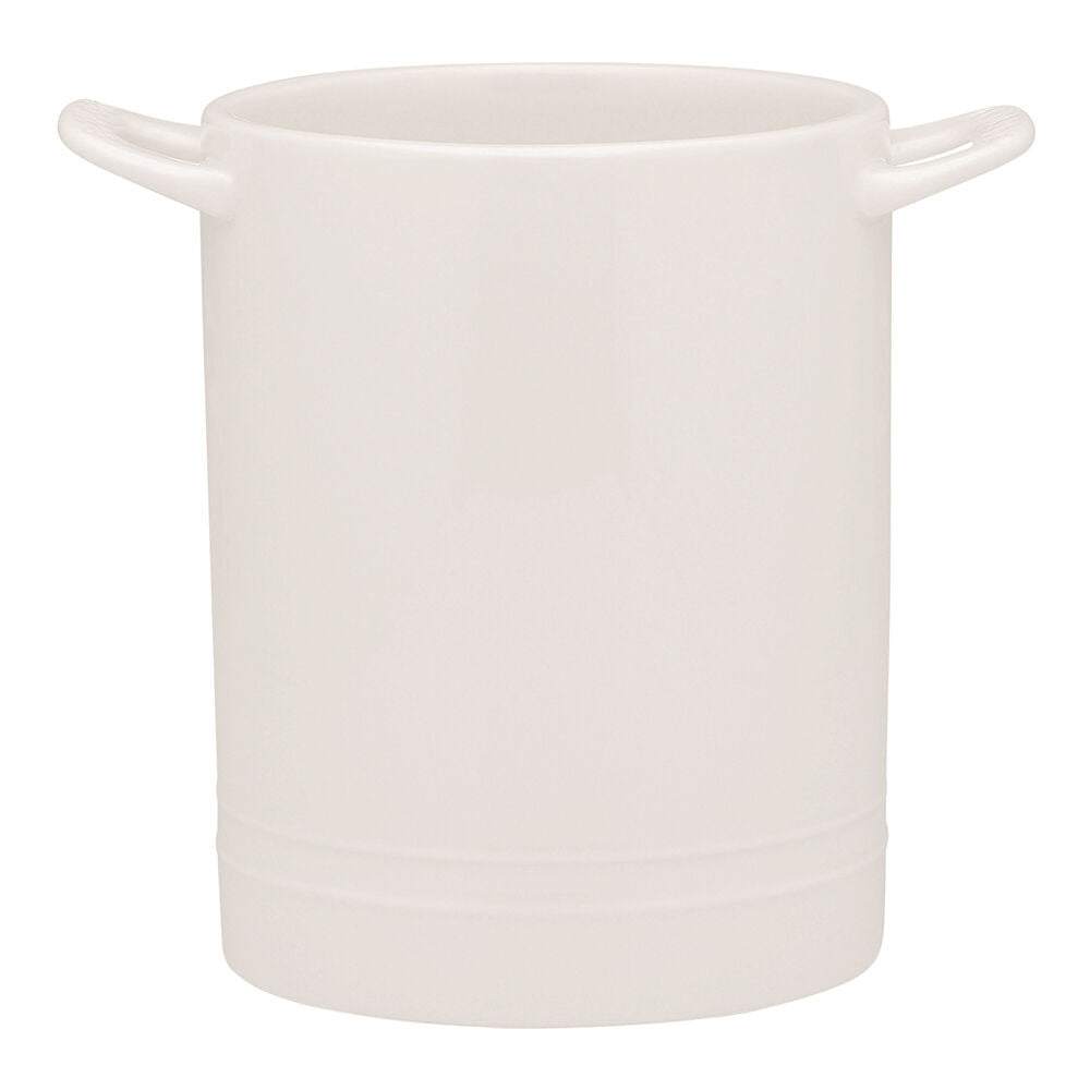 Ecology Signature Porcelain Kitchen Utensil Holder Storage 16.5cm - White
