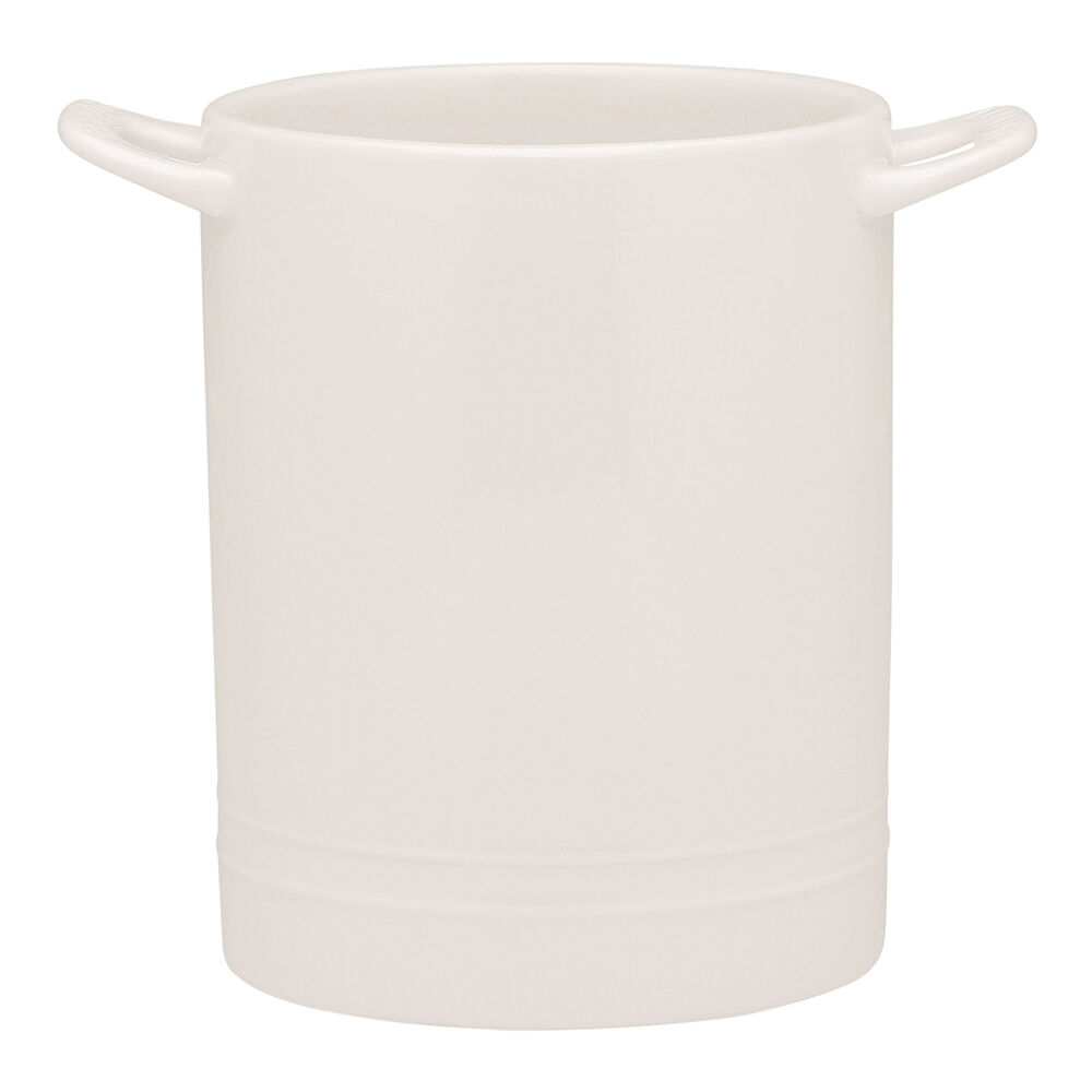 Ecology Signature Porcelain Kitchen Utensil Holder Storage 16.5cm - White (2 Pack) — image 2