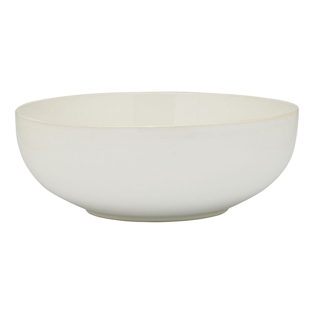 Ecology Element Stoneware Serving Bowl Food/Soup Dish Tableware 27cm Blanc