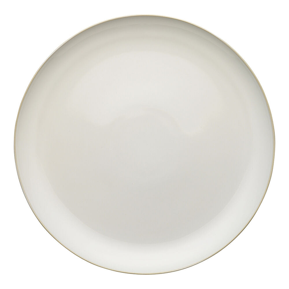 Ecology Element Stoneware Serving Platter Dinner Food Dish Tableware Blanc (2 Pack) — image 2