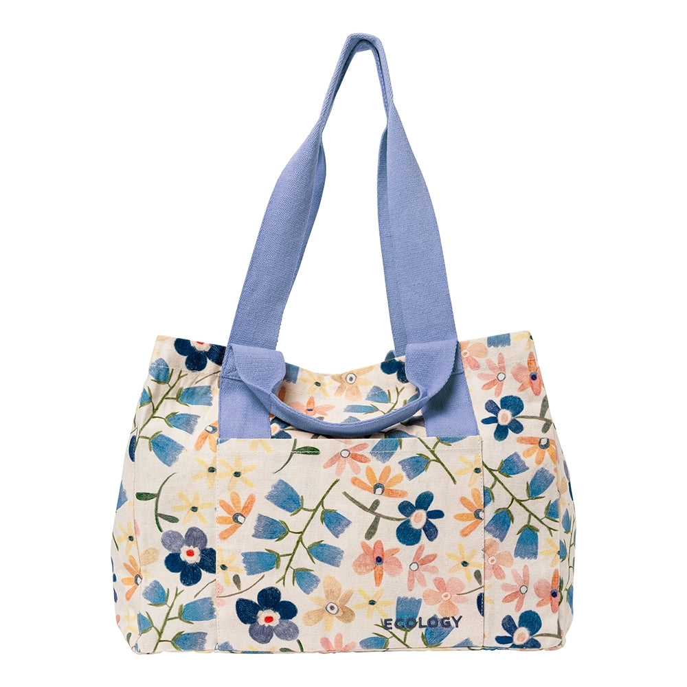 Ecology Voyage 100% Waxed Versatile Tote Carry Bag April — Cotton Small 40cm