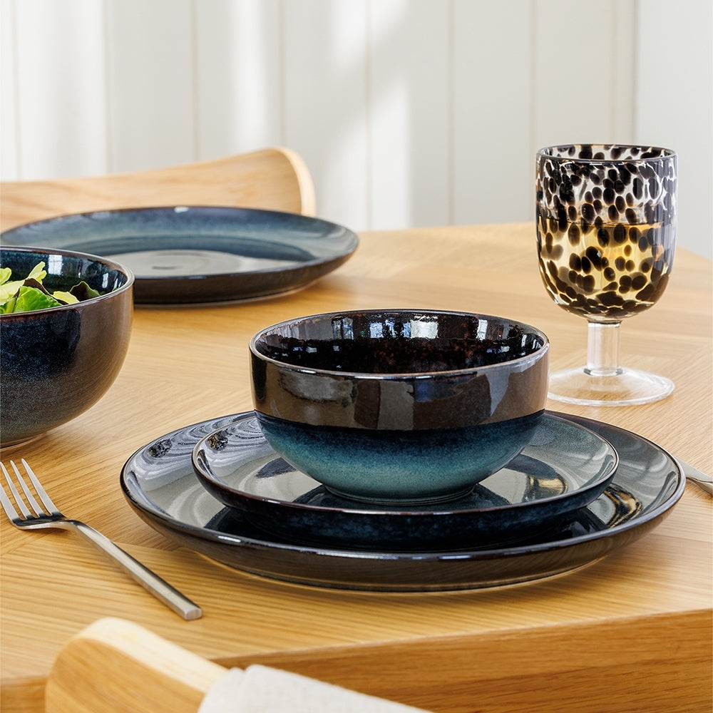 Ecology Element 20cm Stoneware Side Plate Snack/Food Dish Round Tableware Raven — image 2