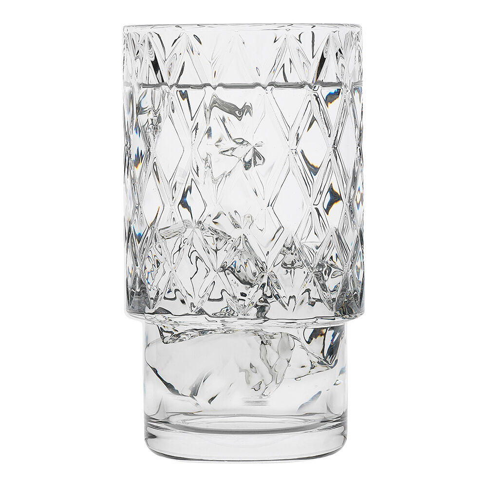 Ecology Dante Glass Hi Ball Tumblers Water/Juice Drinking Cup 370ml Clear (6 Pieces) — image 2