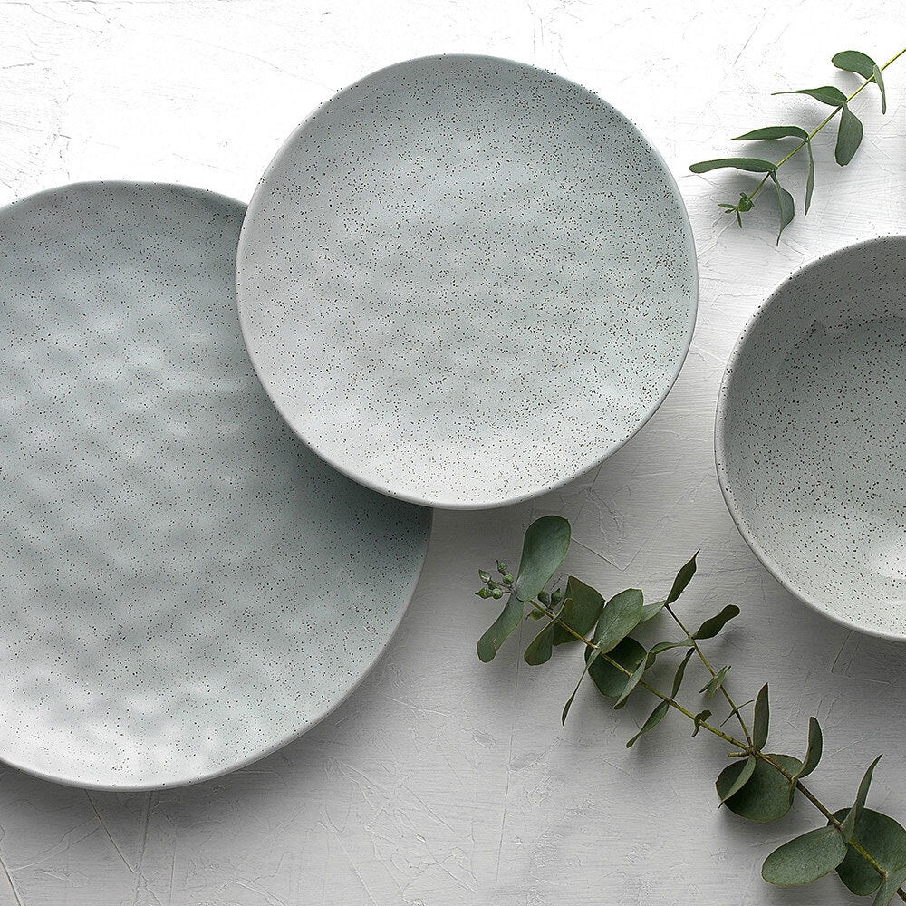 Ecology 12pc Speckle Duckegg Dinner Set Dinnerware — image 5