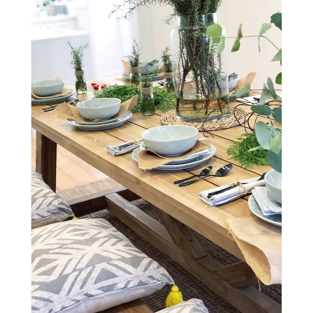 Ecology 12pc Speckle Duckegg Dinner Set Dinnerware — image 6