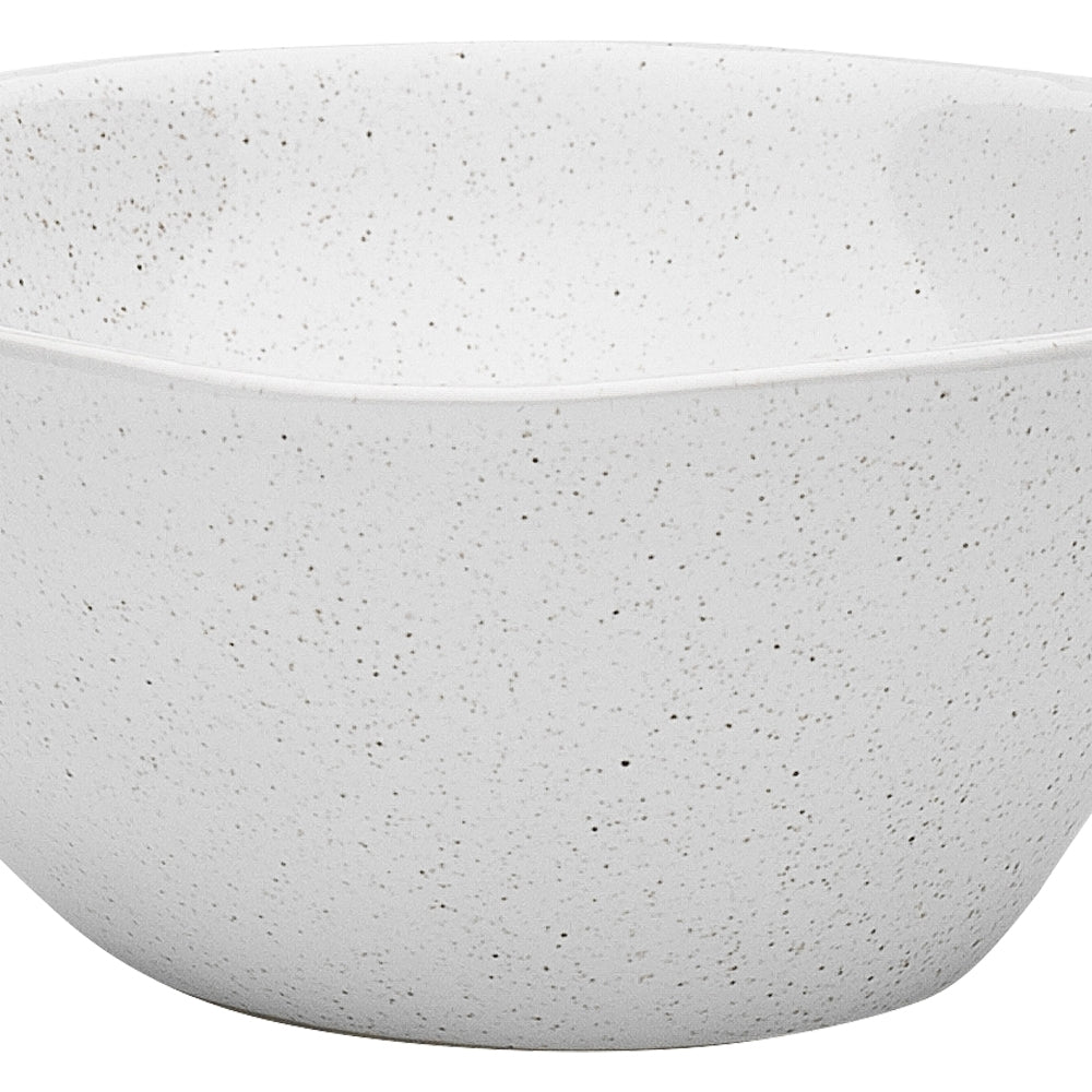 Ecology Speckle Milk 11cm Stoneware Snack Sauce Dip Bowl Round Tableware White — image 2