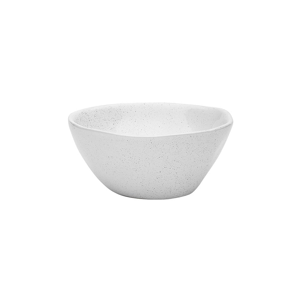 Ecology Speckle Milk 11cm Stoneware Dip Bowl Round - White (4 Pack) — image 2