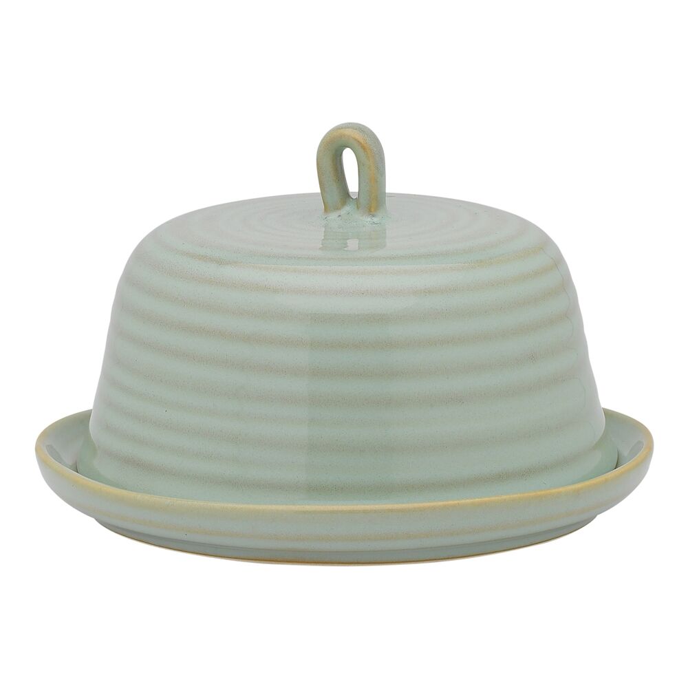 Ecology 15 x 10.5 cm Midday Reactive Glaze Stoneware Ottawa Butter Dish