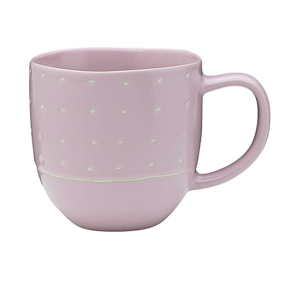 Ecology Dwell Mug Dot 340ml Stoneware Coffee Drink/Tea Drinking Cup Lilac (4 Pack) — image 2
