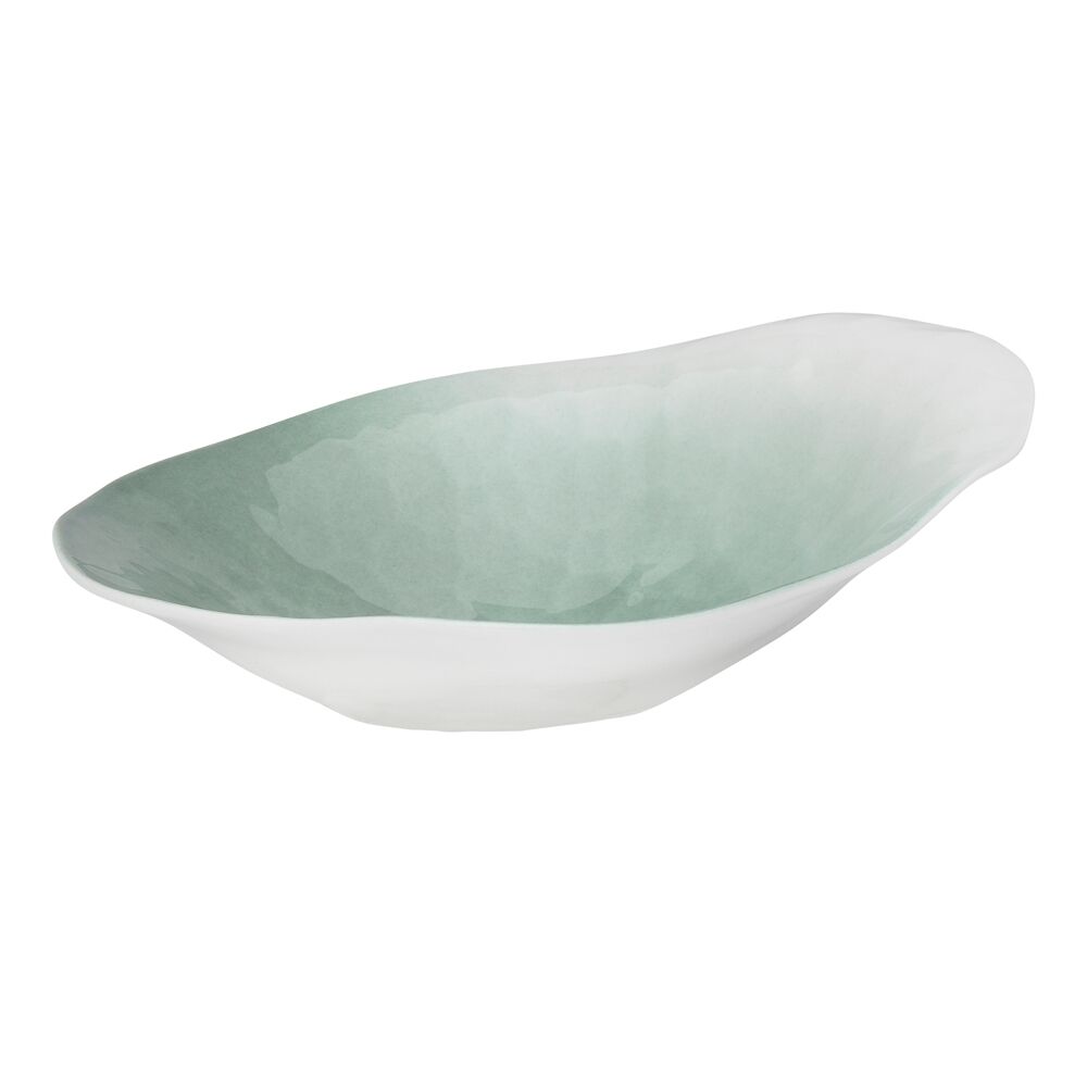 Ecology Lightweight Reactive Glaze Porcelain Oyster Serving Bowl 22cm Meadow (2 Pack) — image 3