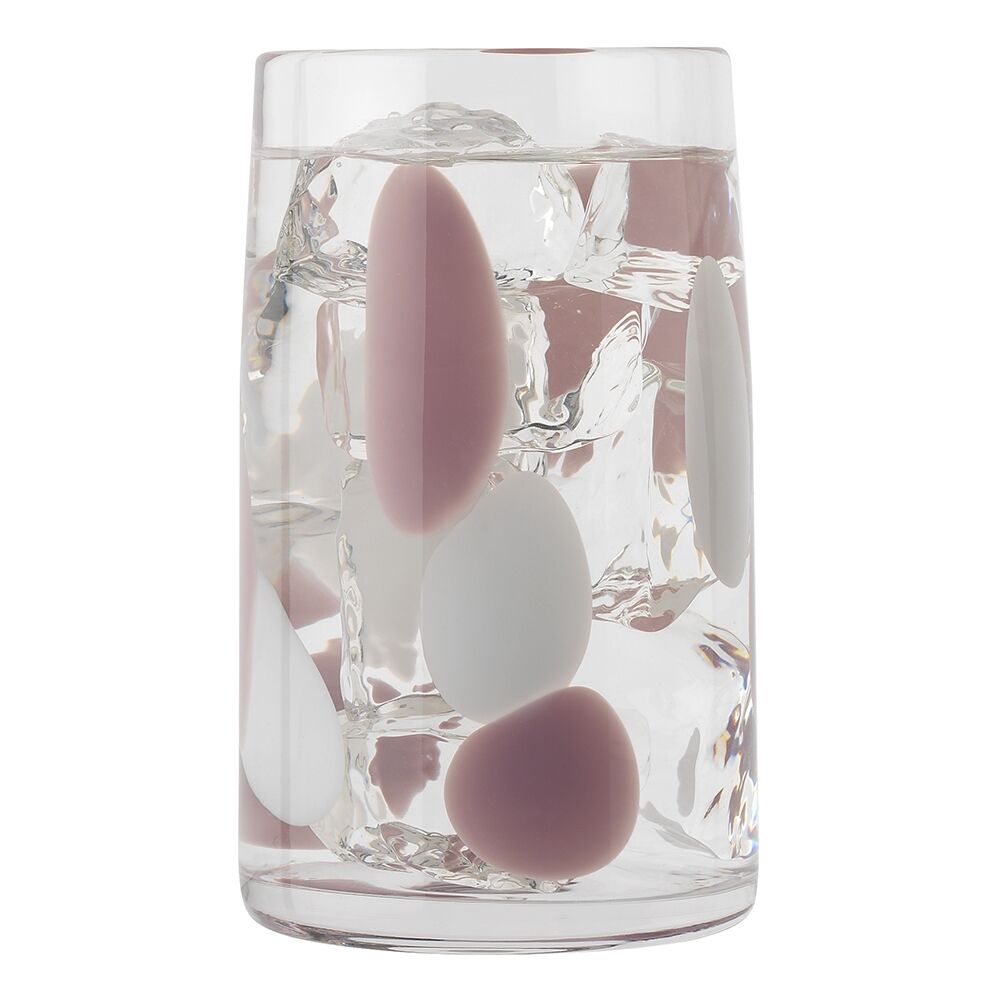 Ecology Camille Hi Ball Soda Lime Glass Tumblers Drinking Cups 420ml Blush (4 Pieces) — image 3