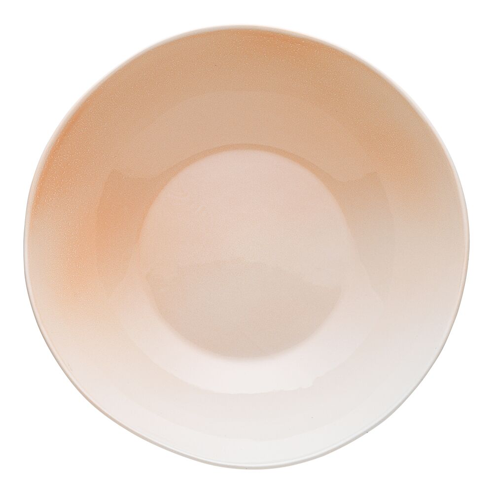 Ecology 32cm Pink High Gloss Glaze Stoneware Dusk Footed Serving Bowl — image 2