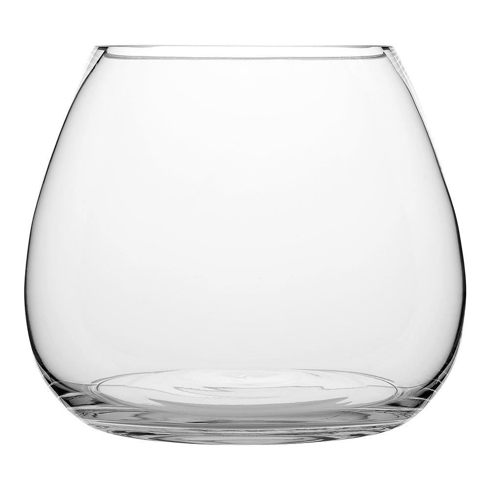 Ecology Fleur Bouquet Soda Lime Glass Vase Decorative Flower Vessel 18cm