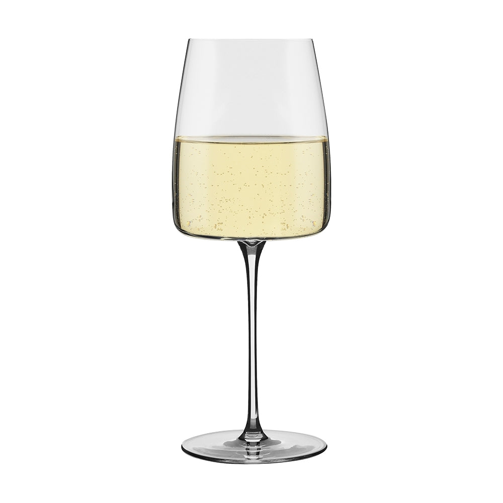 Ecology Epicure Stemmed 450ml/22cm White Wine Glasses Drinkware Set Clear (6 Pieces) — image 3