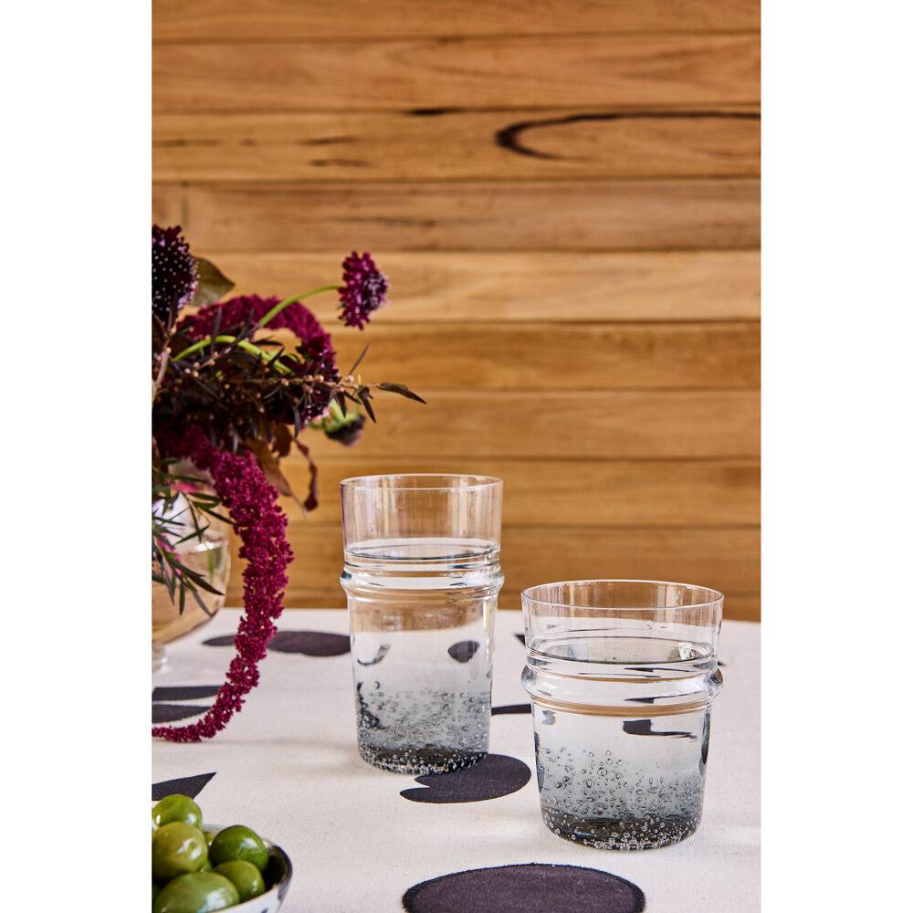 Ecology Dion 400ml Hi Ball Tumbler Drinking Cup Glassware Smoke Grey (4 Pieces) — image 4
