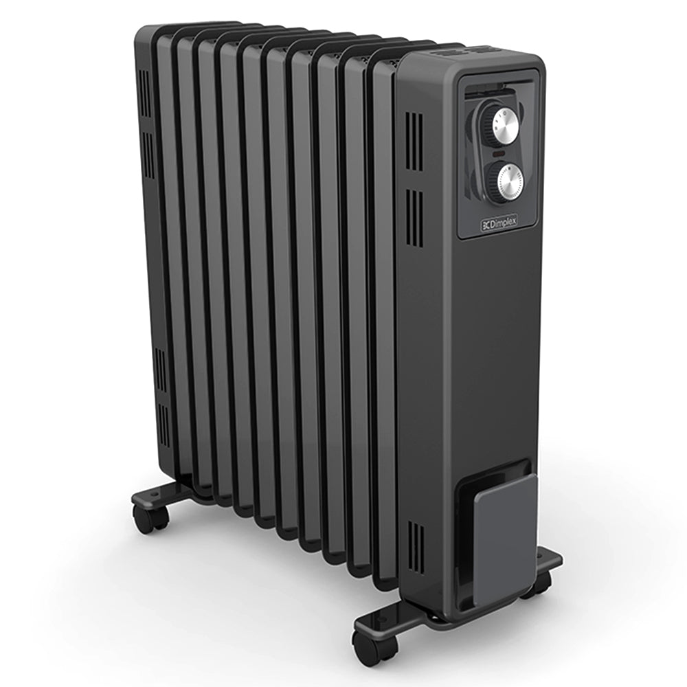 Dimplex Oil-Less Portable Radiator 2 Heat Settings Energy Efficient Heater 2.4kW