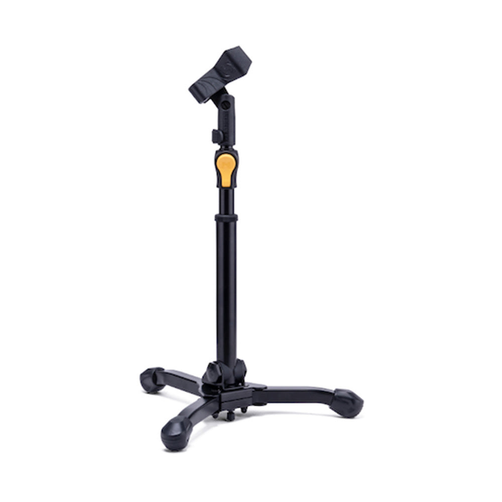 Hercules Stands Short Straight Tripod Adjustable Foldable Mic Stand With EZ Grip