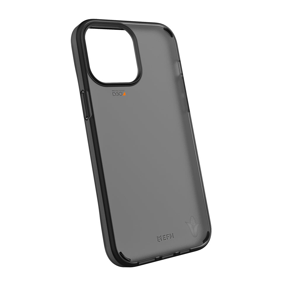 Efm Bio+ Case Armour Cover Protection w/D3O Bio f/ iPhone 13 Pro Max Smoke Clear
