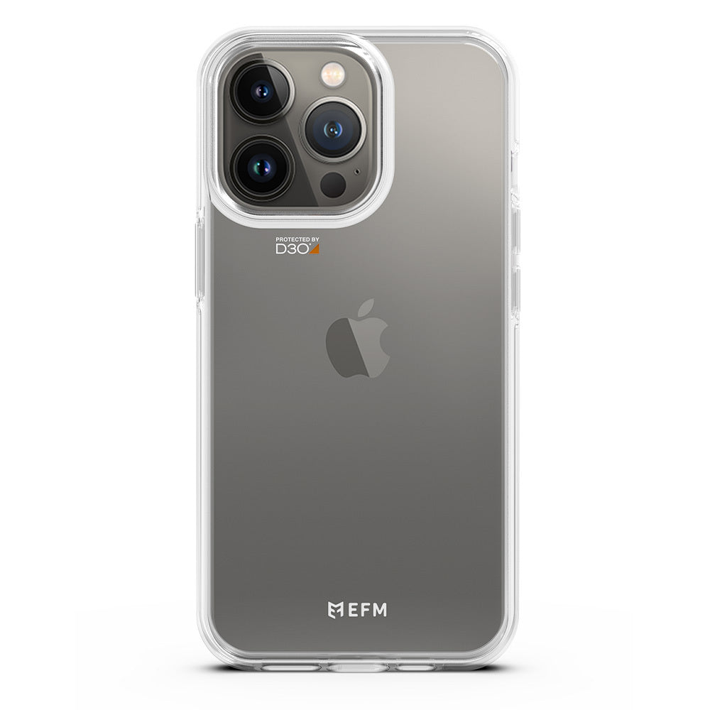 Efm Alaska Phone Case Armour Cover w/ D3O Crystalex For iPhone 13 Pro Max Clear