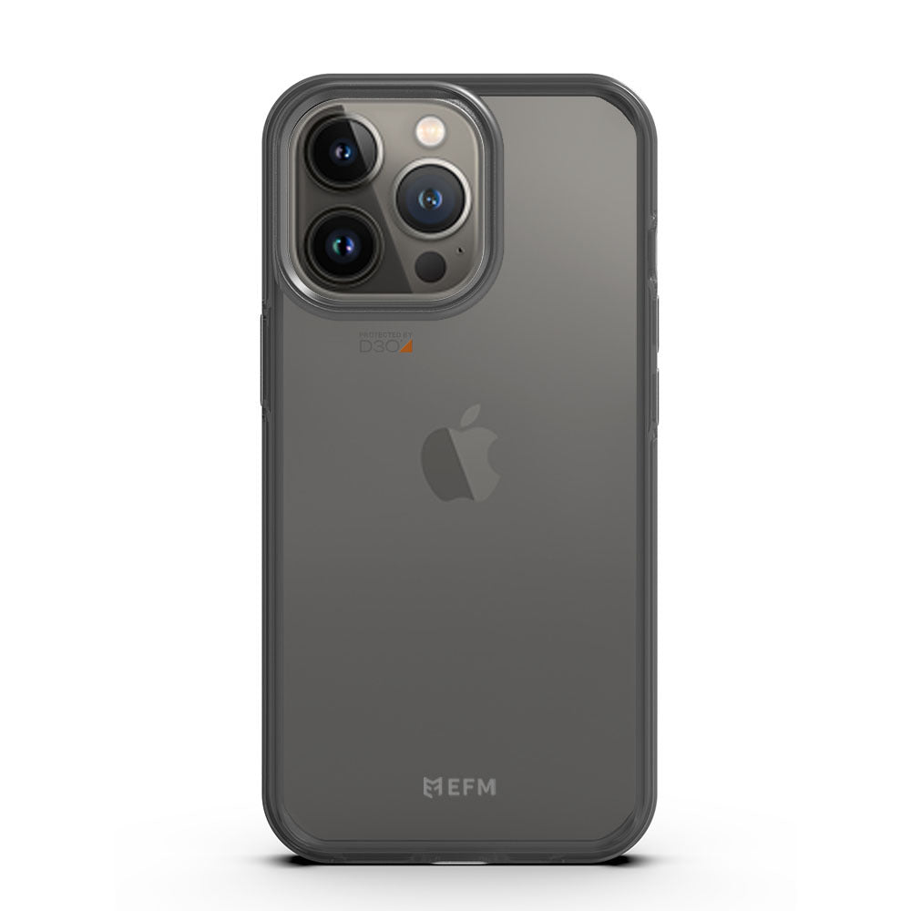Efm Alaska Case Armour Cover w/ D3O Crystalex For iPhone 13 Pro Smoke Black — image 3