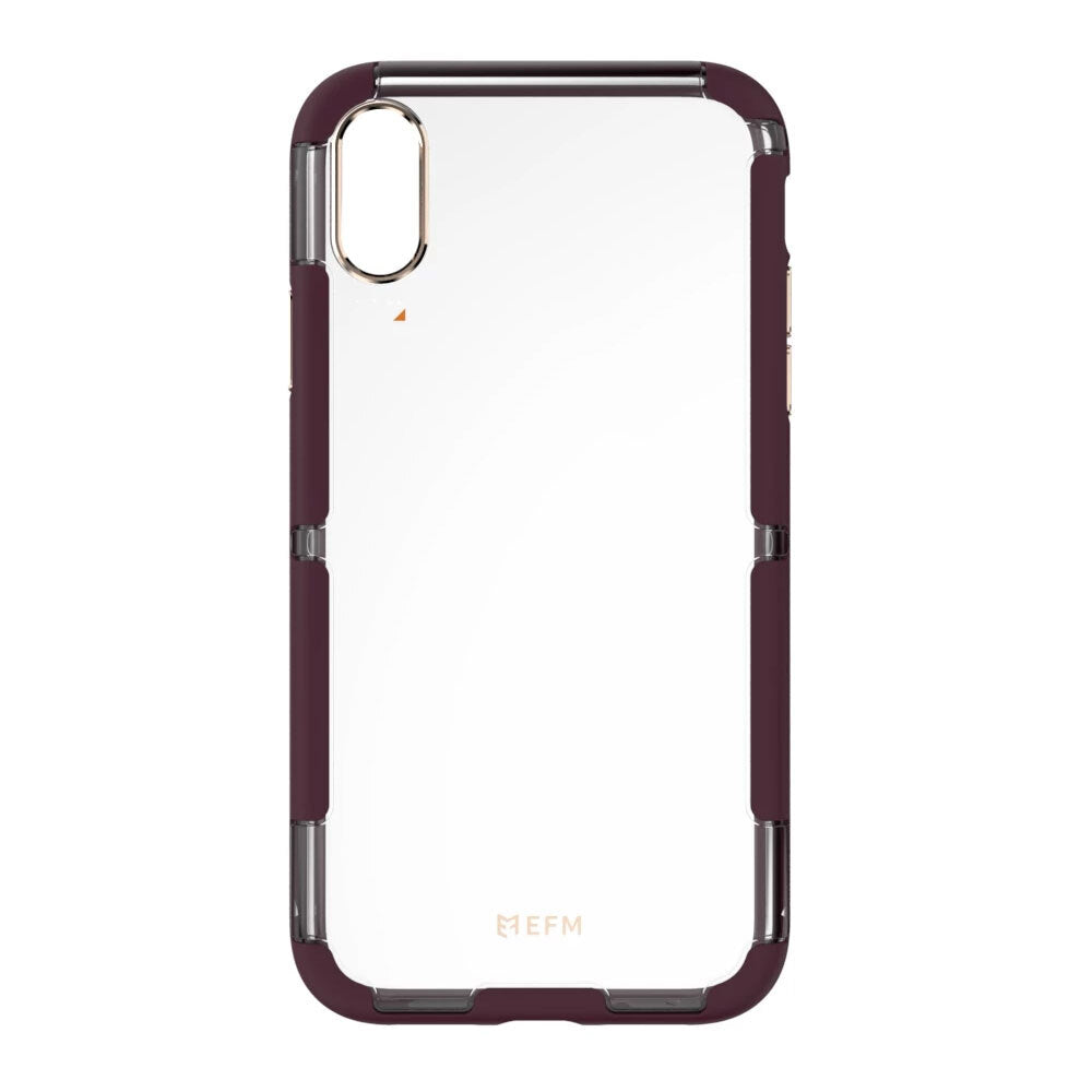 Efm Cayman D3O Case Armour Mobile Cover for Apple iPhone XS Max Mulberry/Gold — image 2