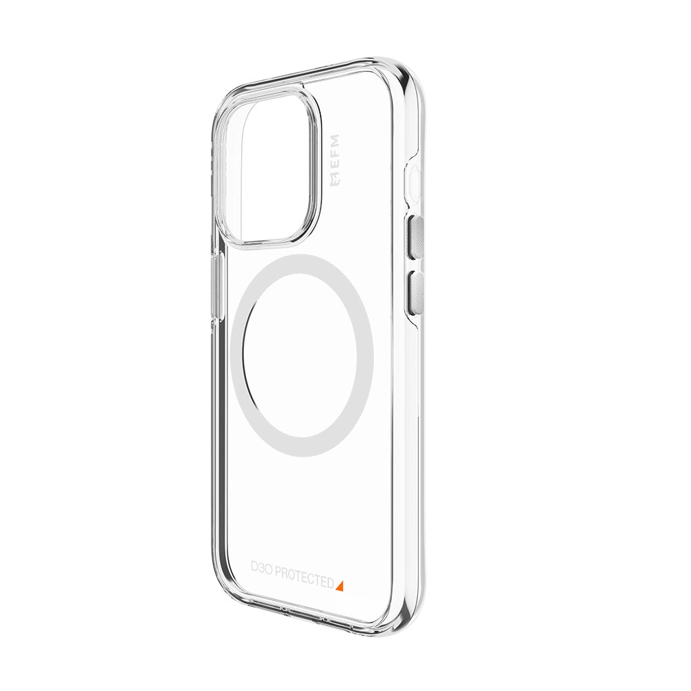 Efm Aspen Phone Case Armour Mobile Cover w/D3O BIO For Apple iPhone 15 Pro Clear