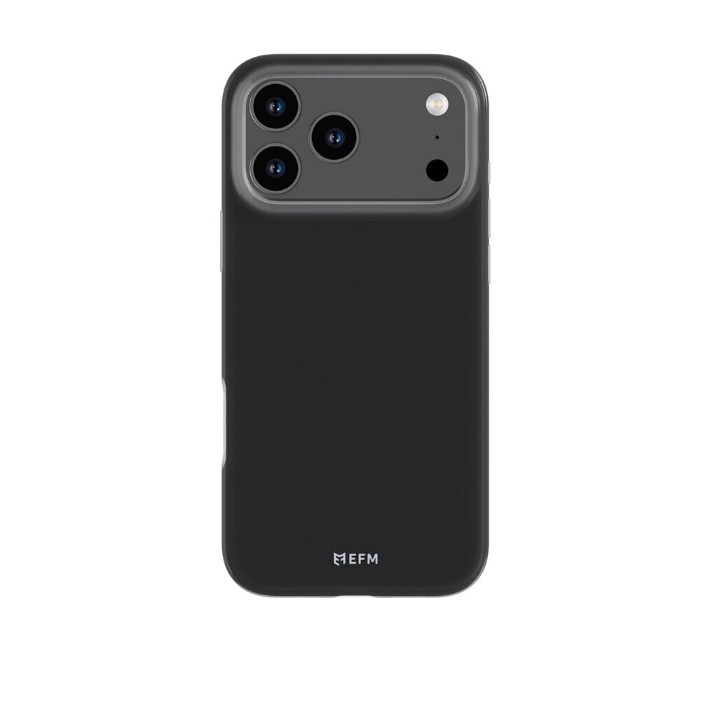 Efm 6.9in Black Santorini Soft Silicone Phone Case For iPhone 17 Pro Max — image 3