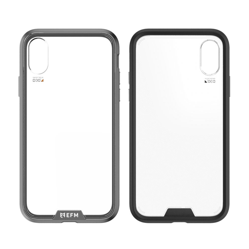 Efm Verona D3O Case Armour Cover Protection for Apple iPhone XS Max Black/Grey