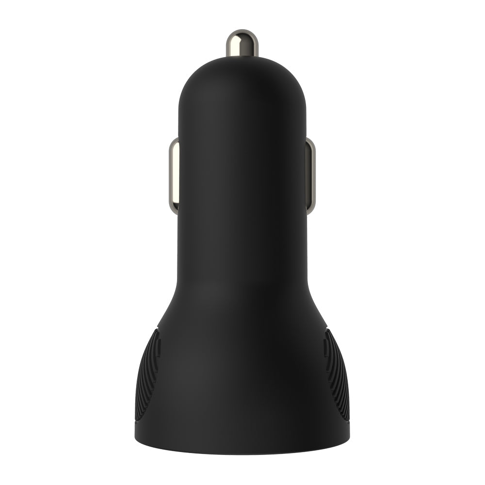 Efm 30W Dual Port/Socket Car Charger/Adapter w/ Pd/pps For Apple/Android Black — image 3
