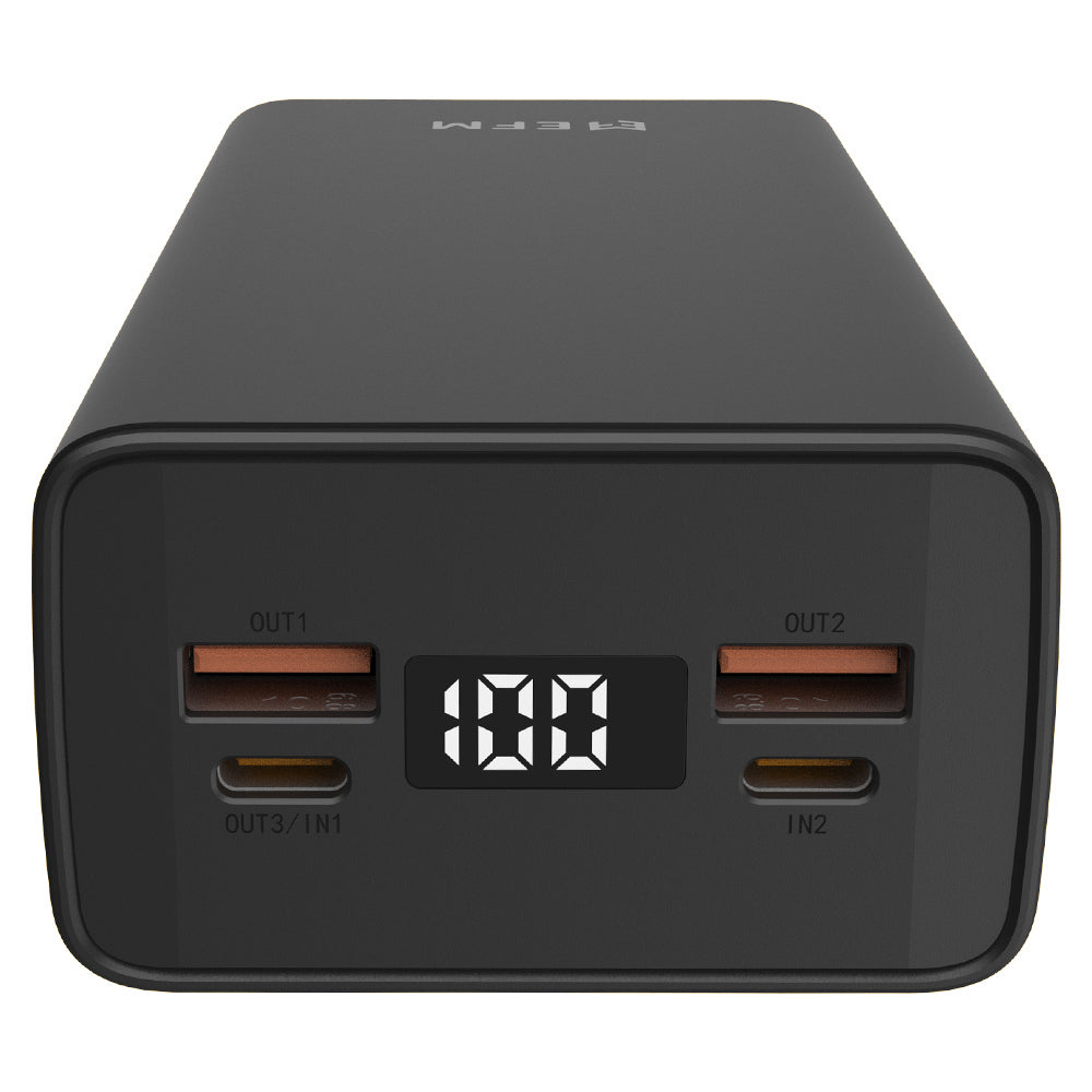 Efm Digital 20W 30000mAh Power Bank Usb-a/usb-c Charger Port Universal Black — image 2