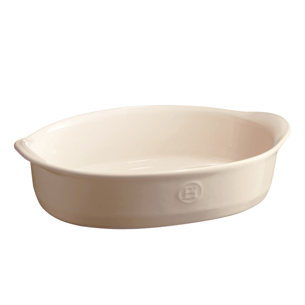 Emile Henry Ceramic Oven Dessert/Meal Dish Food Baking Oval Clay — 42cm Large