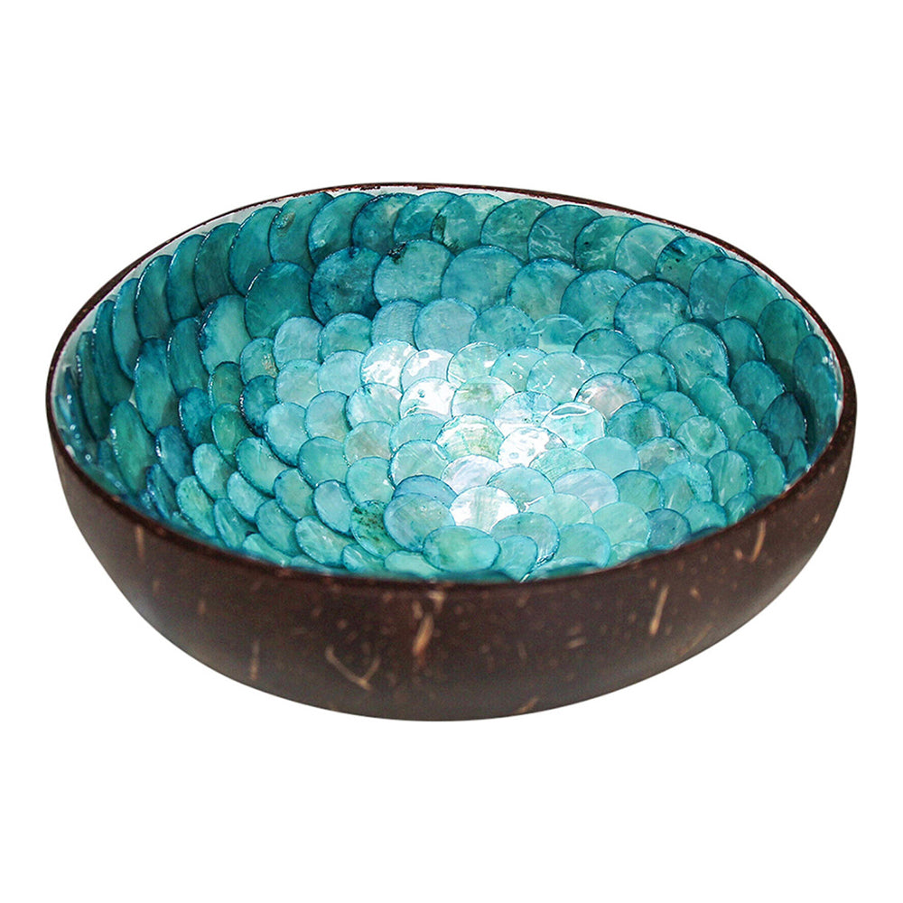 LVD Shell Corfu 13cm Decorative Coco Capiz Bowl Container Home Tabletop Round (2 Pack) — image 2